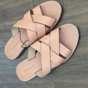 Madewell Women's Tan Leather Sandals